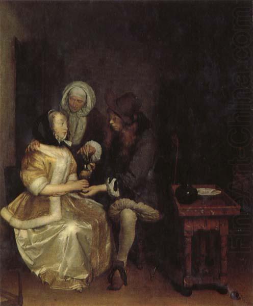 The Galass of Lemonade, Gerard Ter Borch